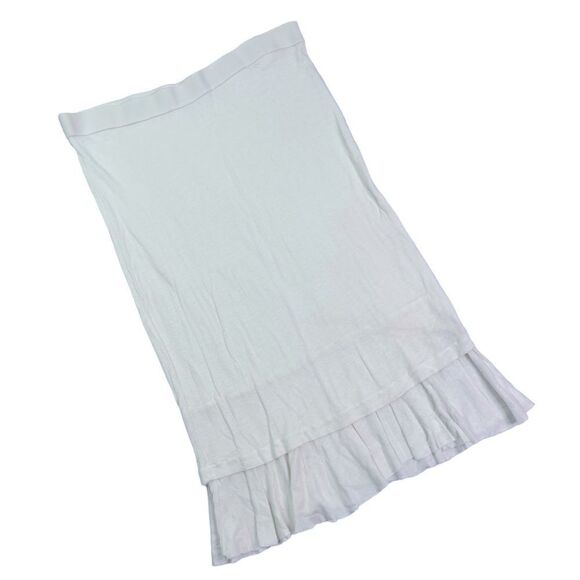 James Perse Elastic Midi Skirt - Picture 1 of 5